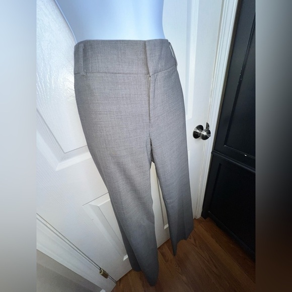 Banana Republic Women’s 2 Gray Wool No. 215 Martin Fit Trouser Dress Pants Italy - Picture 1 of 13